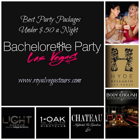 best vegas bachelorette party packages.